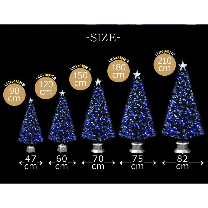 クリスマスツリー 北欧 おしゃれ ブラックファイバーツリー1cm ブルーled球付 ヌードツリー 飾り Bf1 恵月人形本舗 通販 Yahoo ショッピング