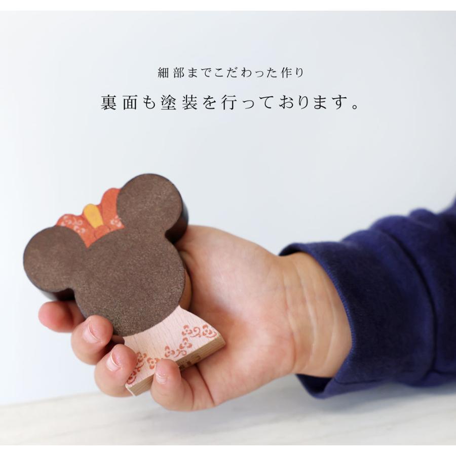 Disney 木製 雛人形 コンパクト ケース飾り おしゃれ かわいい インテリア premo 木製ケース飾り お雛様 雛 おひなさま 【2025年度新作】_7