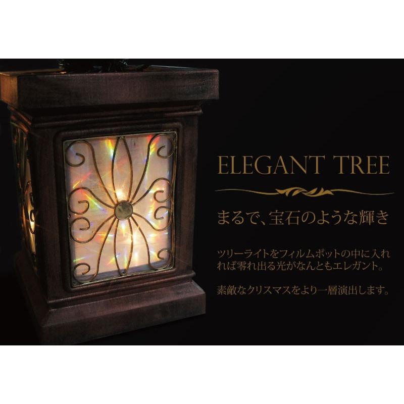 クリスマスツリー 210cm 北欧 クリスマスツリー 210cm 北欧おしゃれ フィルムポットツリー ASH GRAY オーナメント セット_3