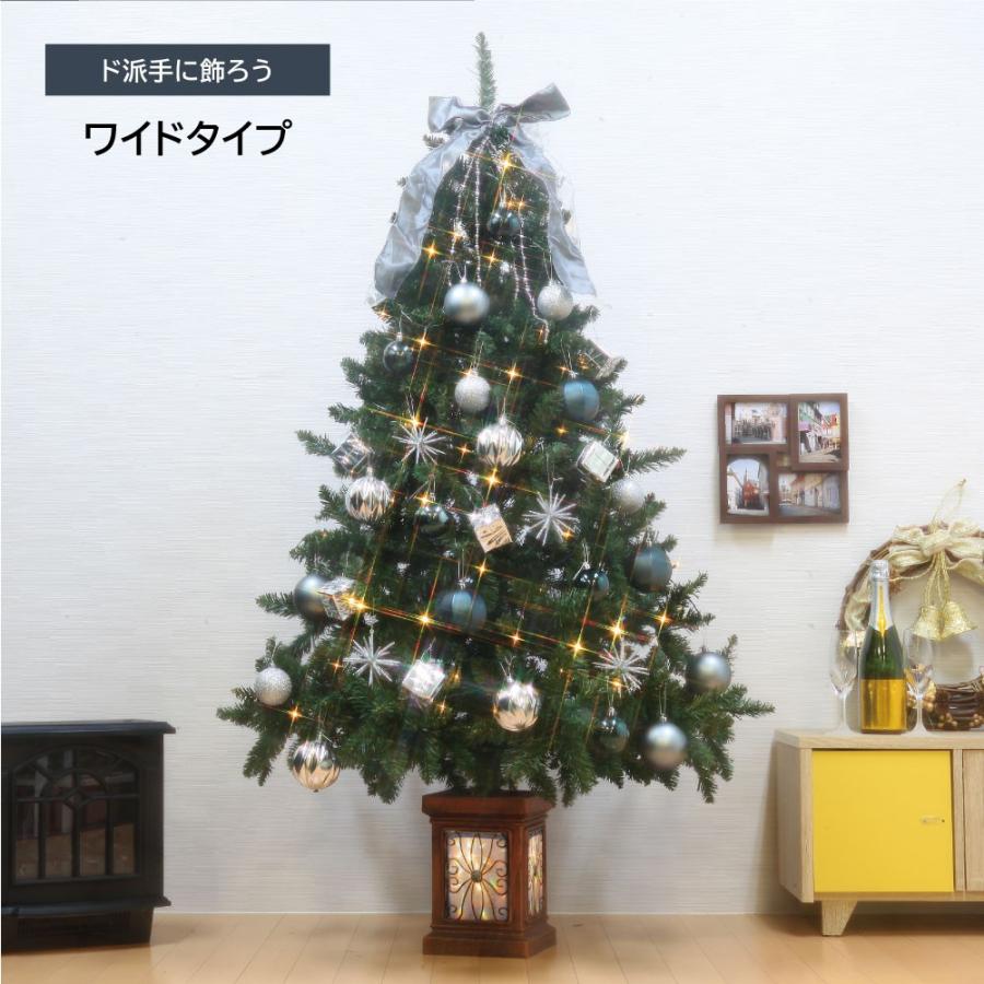 クリスマスツリー 210cm 北欧 クリスマスツリー 210cm 北欧おしゃれ フィルムポットツリー ASH GRAY オーナメント セット_5