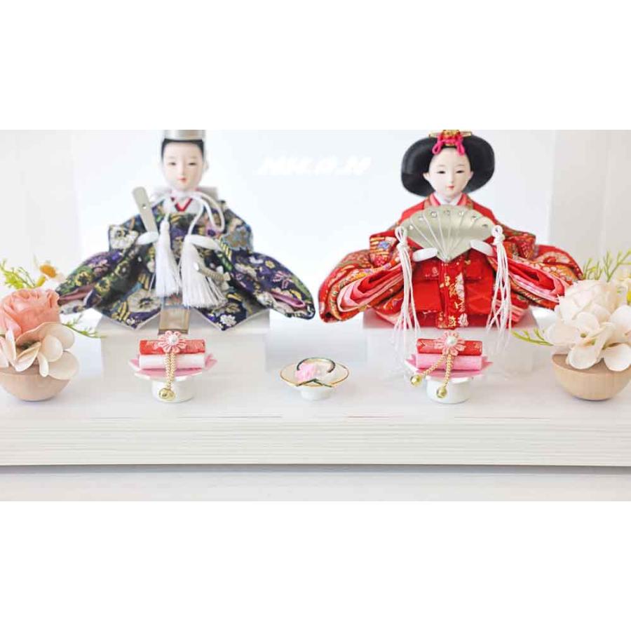雛人形 コンパクト ケース飾り おしゃれ かわいい インテリア アクリル