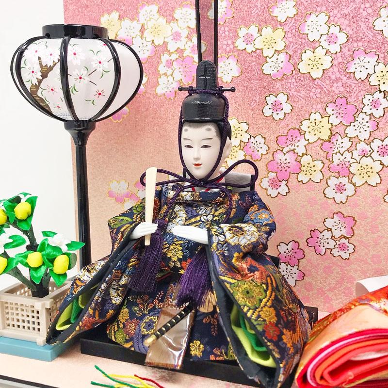 壁掛け雛人形 親王飾り 雛人形 ひな人形 壁掛け コンパクト 小さい 雛 ケース飾り 親王飾り