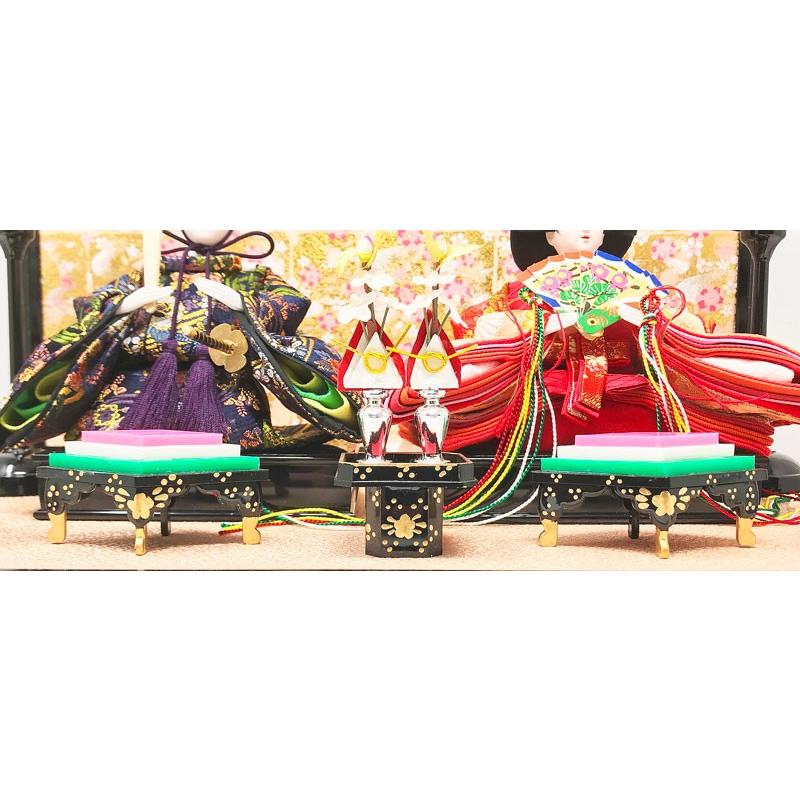 【美品】雛人形平飾り ❣️早期取引でお値引あり❣️ 雛人形 ひな人形 平飾り 雛 親王飾り【数量限定特価】 : 恵月人形本舗
