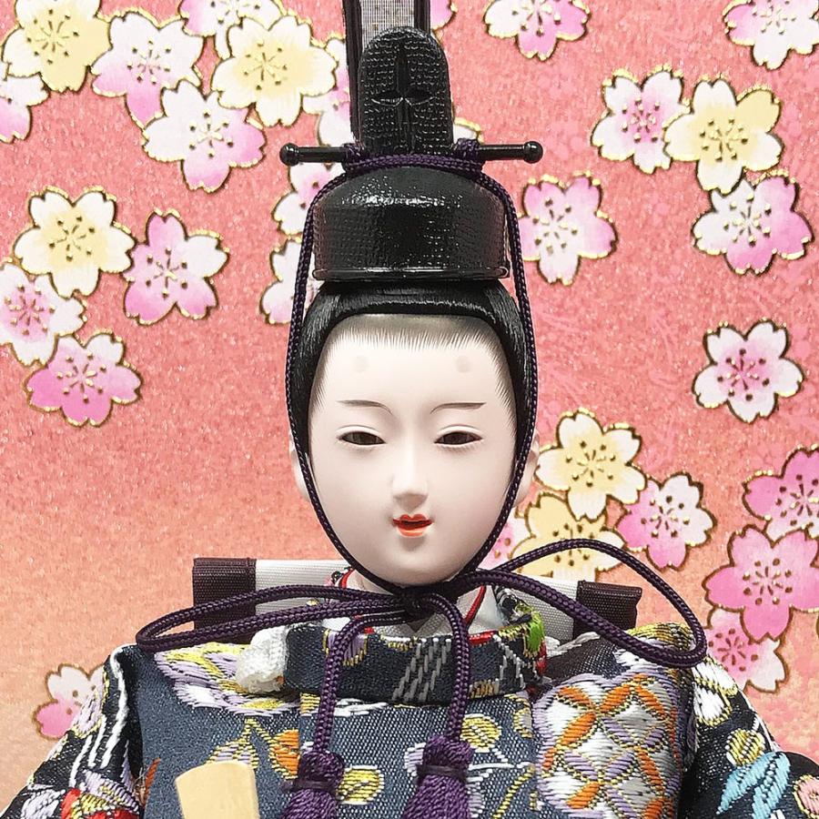 雛人形 ひな人形 コンパクト 小さい 雛 平飾り 親王飾り おしゃれ : 恵