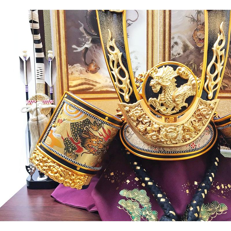 五月人形 コンパクト 兜収納飾り 着用 特上着用飾り 伊達政宗 徳川家康