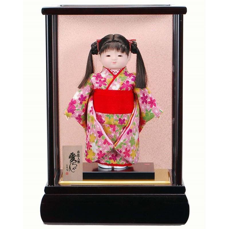 海外最新 雛人形 ケース入り市松人形 8号 愛ちゃん 高さ35cm 07a 花梨塗 Seal限定商品 Aleefsurgical Com