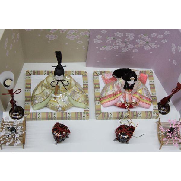 「送料無料・年末感謝」 雛人形 木目込み 親王 平飾り 春華雛 1287 3mk21 真多呂 【JSB1223874593】(43912円)