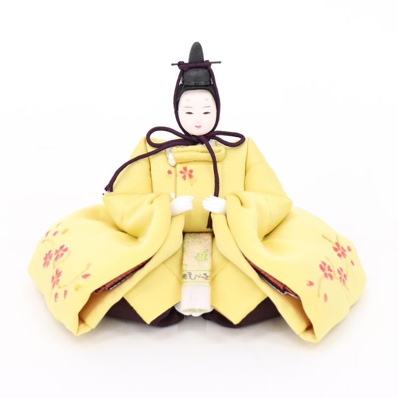 雛人形 親王平飾り 葵 柴田家千代 柳 親王 扇形あかり屏風 2026t-g006 幅60cm 平飾_5