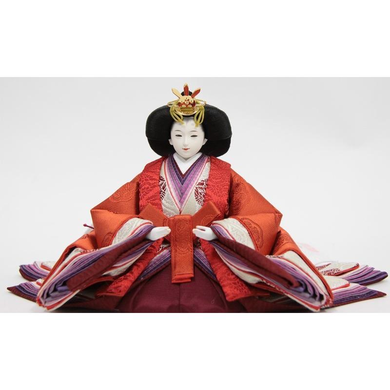 【ラスト1点】 雛人形 親王平飾り 田村芙紗彦作 丸鴛鴦紋 （熊倉101頭） hn148 hs1467 二曲一双金屏風 (to1562) 【IQ3587005201】(128700円)