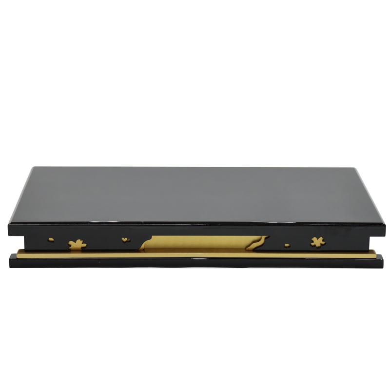 アウトレット品 雛人形平飾台 台のみ 80号 黒 万葉 22a-ya-1218