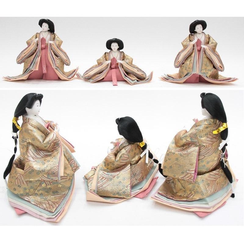 お雛様 ひな人形 雛祭り 五人囃子 三人官女 仕丁 随身 小道具付 【公式
