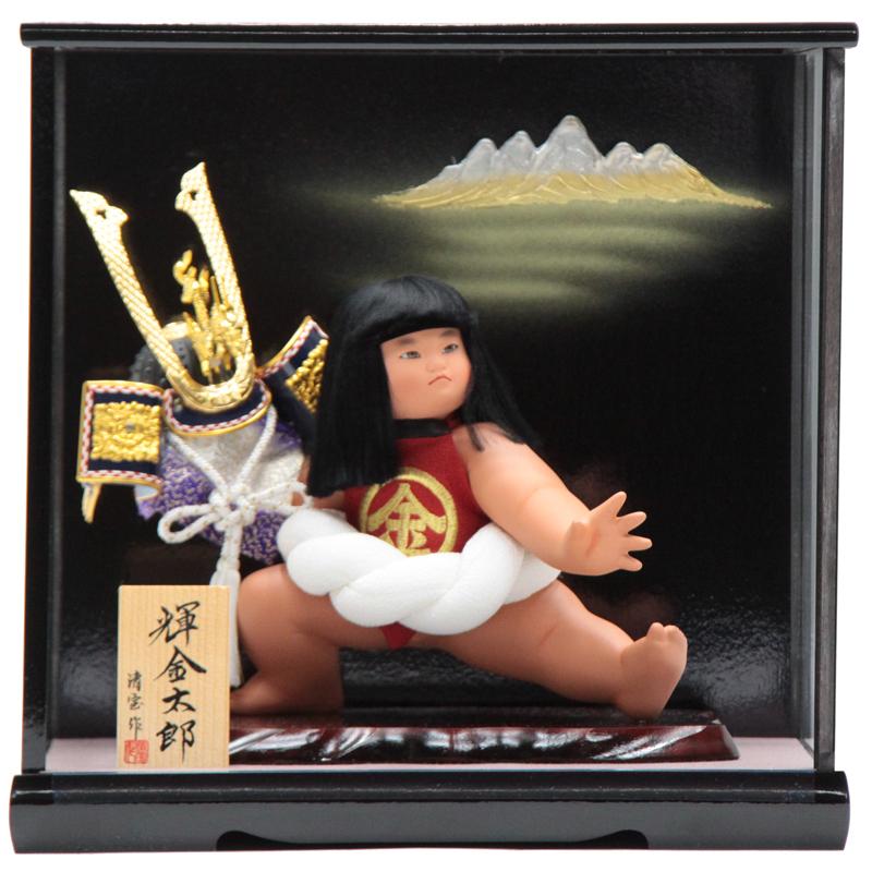 通販 アウトレット品 五月人形ケース人形 8号 金太郎人形 輝金太郎 武者人形 日本人形 22a Ya 2565 Shipsctc Org