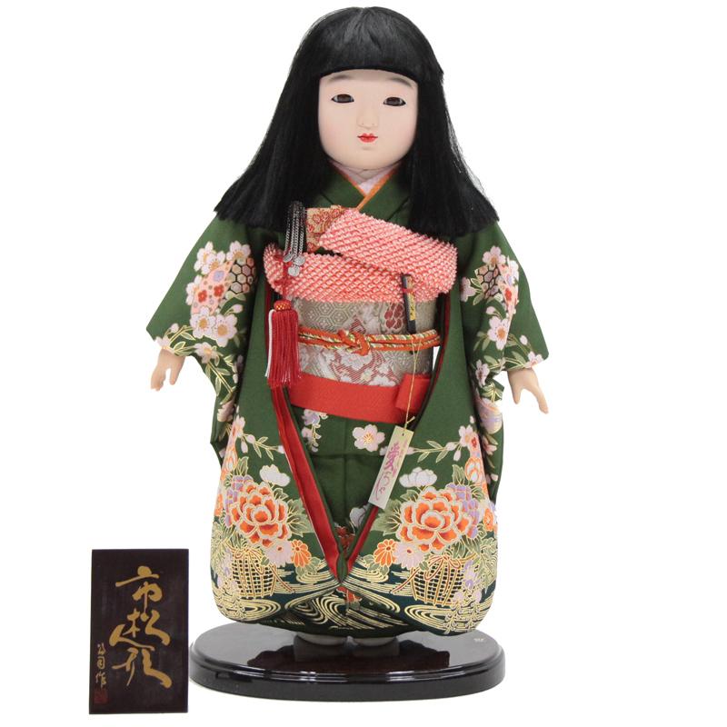 アウトレット品 雛人形市松人形 市松人形 54C 上頭 日本人形 22a-ya-2588