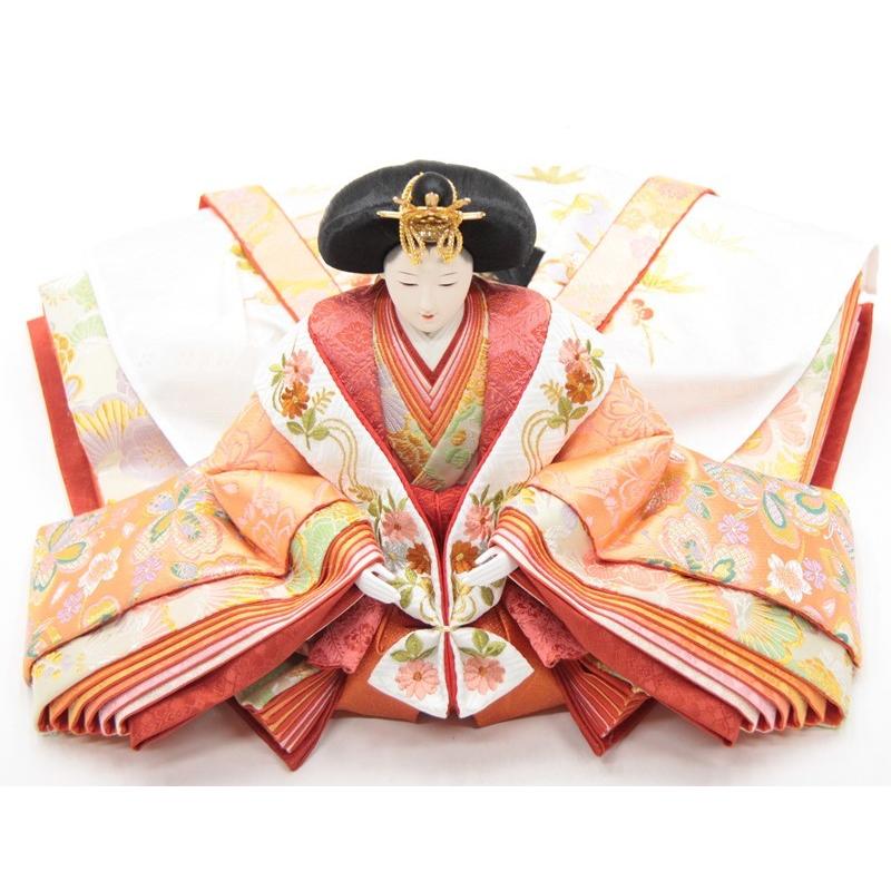 ★雛人形★親王飾り★展示品3-③ アウトレット品 雛人形親王単品 人形のみ 7番 金襴406 親王台付き