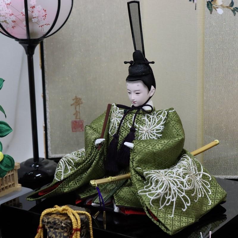 《送料込》 雛人形 親王平飾り 清水久遊 エディション ひな 熊倉基安頭 小三五 京織スパンコール hn295 2hs1857 223to1875 【CEG3333371828】(119600円)
