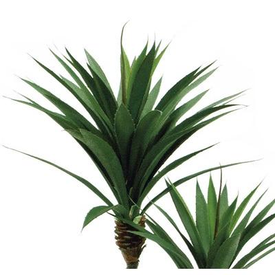 人工観葉植物 アガベポット 2本立 高さ115cm （P202-fg1812) （代引き不可）_1