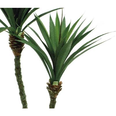 人工観葉植物 アガベポット 2本立 高さ115cm （P202-fg1812) （代引き不可）_2