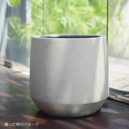 花・観葉植物用ポット ファイバーストーン パボ ミドル L 53/D 1個入り fs-pv2w53e [KTp105]（代引き不可）の画像