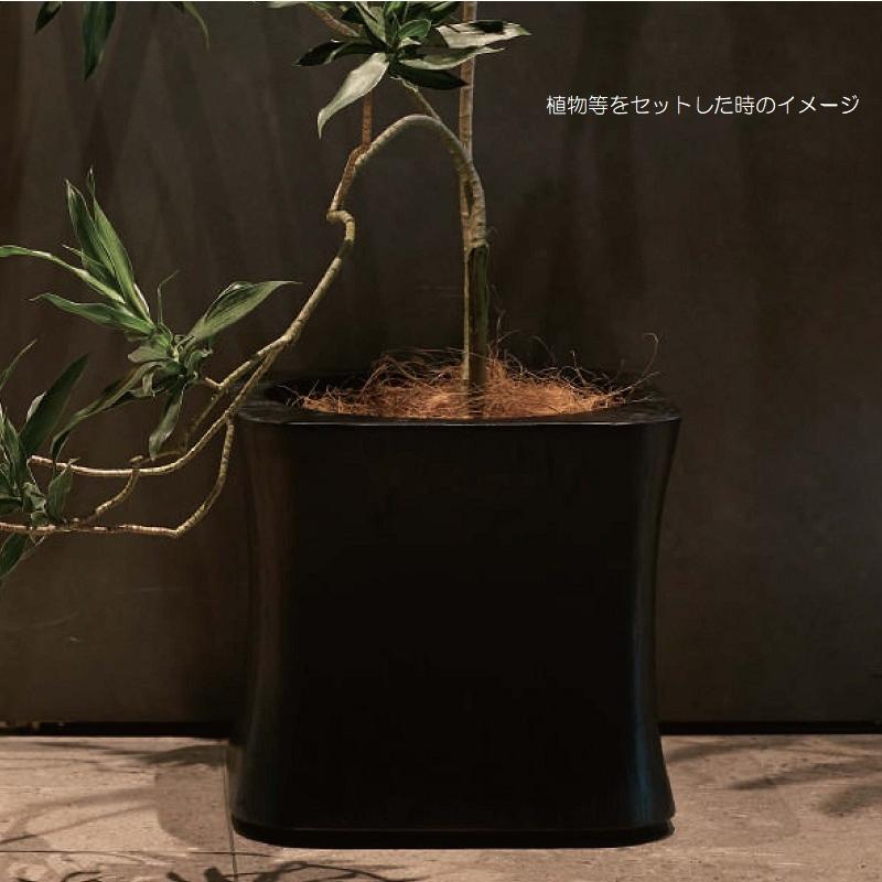花・観葉植物用ポット ラミー スクエア L 40/A 1個入り kol-l2k40e [KTp389]（代引き不可）_2