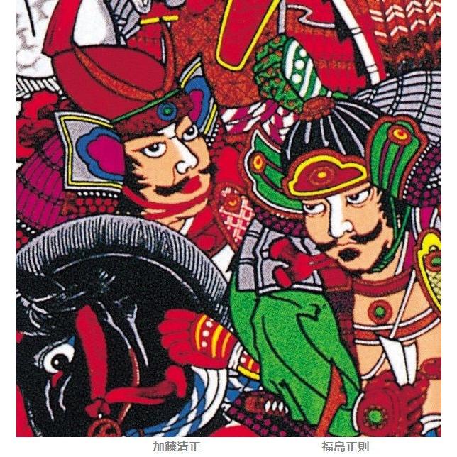 徳永鯉 節句のぼり  武者絵幟 友禅太閤秀吉幟単品 ９.１ｍ  巾１０５ｃｍ 単品 152-090_2