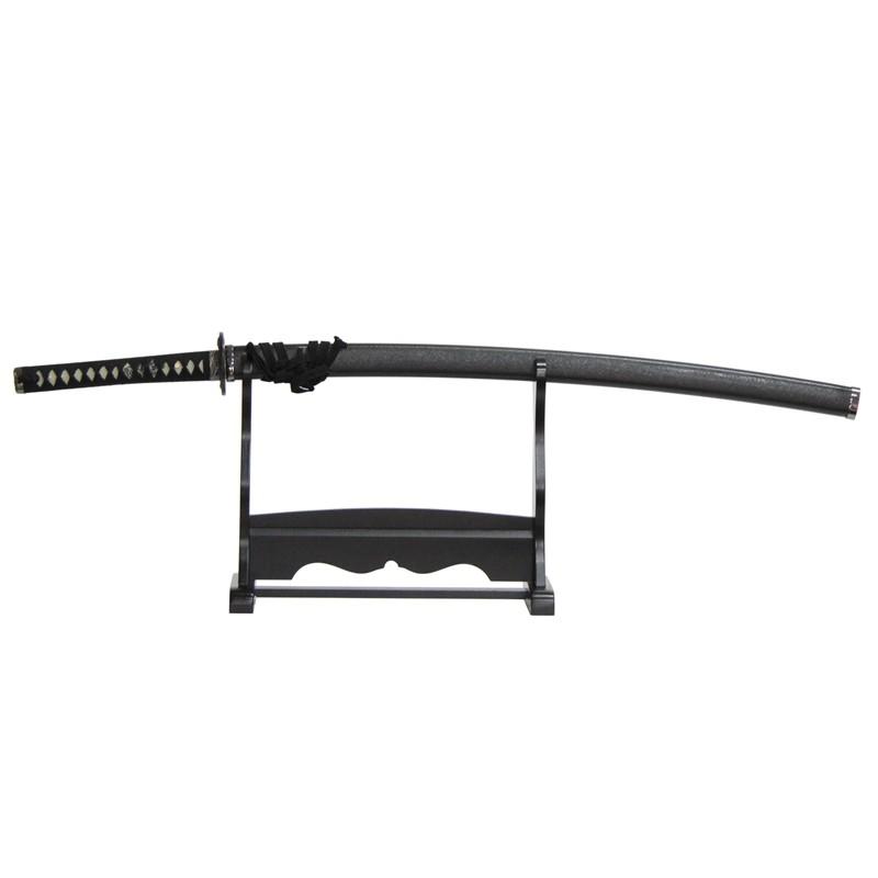 模造刀 石目シリーズ 黒石目 掛け台・刀袋付 大刀 竜刀身 neu040l 日本刀 美術刀剣 おもちゃ 通販 代引き不可