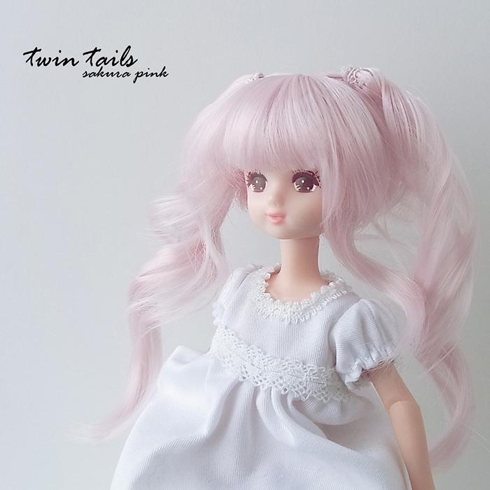 4 5インチ カーリーツインテール さくらピンク ドールウィッグ リカちゃん リトルプーリップ リトルダル オビツ21ヘッド 小さなドール用ウィッグ 1 6ドー Dw45 Hr05 Hl 2334 ニニアンドキノ Yahoo 店 通販 Yahoo ショッピング