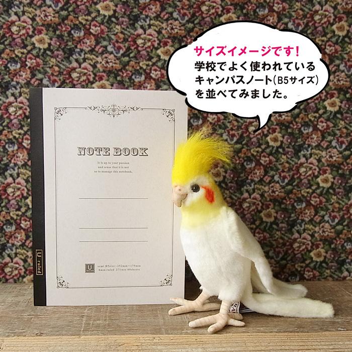 ハンサ Hansa オカメインコ ルチノー23 ぬいぐるみ 本物 そっくり リアル ペット メモリアル 鳥 インコ オウム N Cn Bh6457 ニニアンドキノ Yahoo 店 通販 Yahoo ショッピング