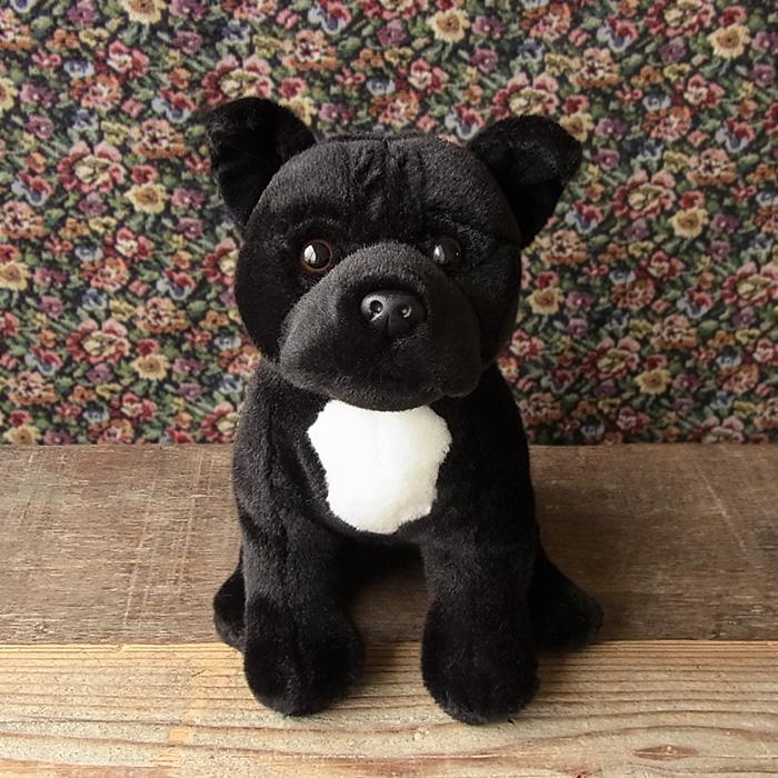 Faithful Friends スタッフィー（黒）ぬいぐるみ】犬 いぬ イヌ リアル