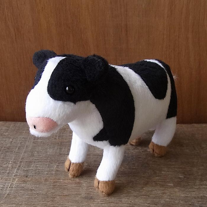 TST ウシ Sサイズ ぬいぐるみ】牛 子牛 乳牛 リアル 本物 そっくり