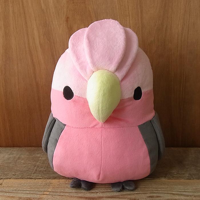 TST ムニュマム XLサイズ モモイロインコ ぬいぐるみ】鳥 インコ 特大