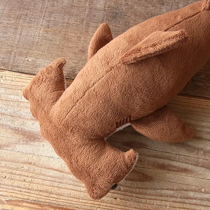 TST わくわく図鑑 アカシュモクザメ 38cm ぬいぐるみ】鮫 サメリアル