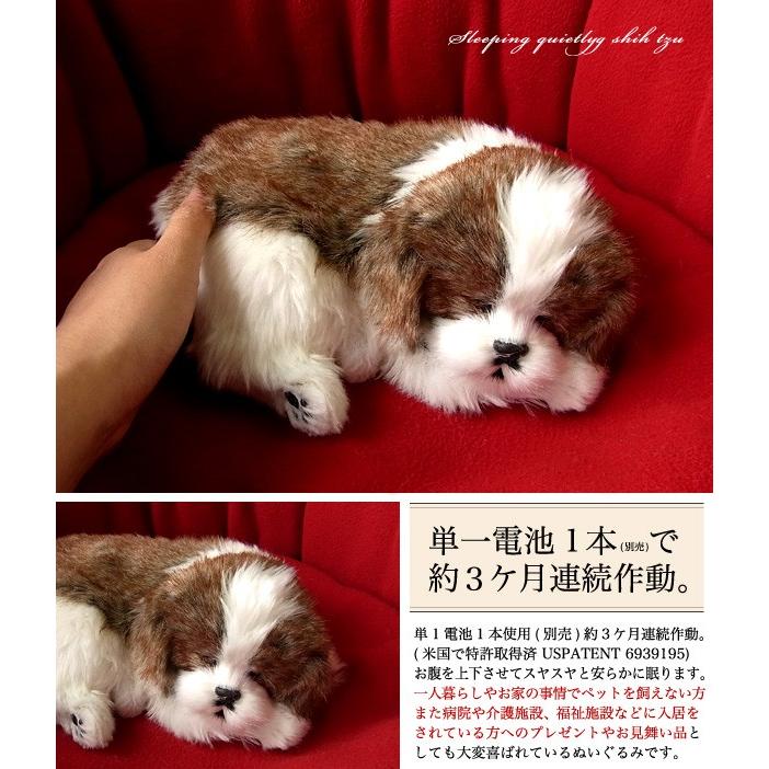 パーフェクトペット シーズー ぬいぐるみ 犬 いぬ イヌ リアル 本物