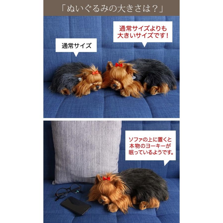 犬 ぬいぐるみ リアル パーフェクトペット 大 ヨークシャテリア ぬいぐるみ N Uc Pp 91 38 ニニアンドキノ Yahoo 店 通販 Yahoo ショッピング