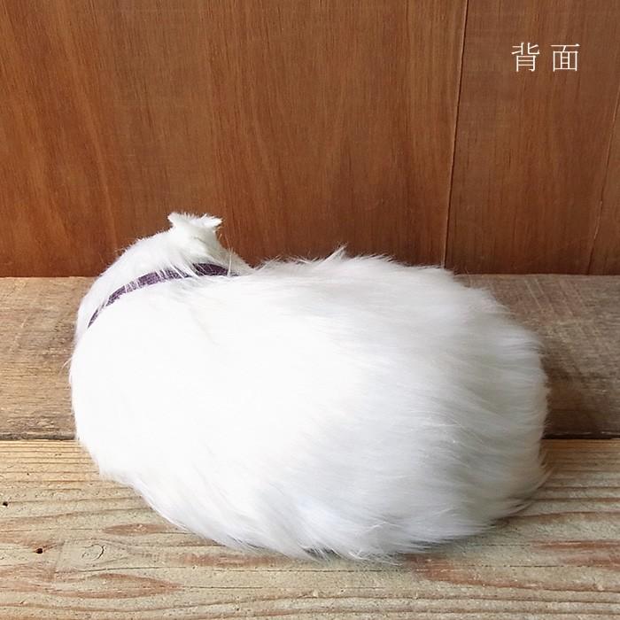 オリジナルペイント　白猫 日本製白猫Lサイズリアルネコぬいぐるみ /【Buyee】