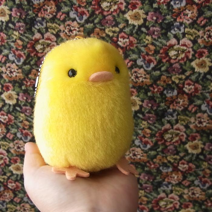 たまひよ　茶色の鳥 ぬいぐるみ 　ストラップ　レア インコ ぬいぐるみ 小鳥 雑貨 携帯ストラップ A-SHOW TST