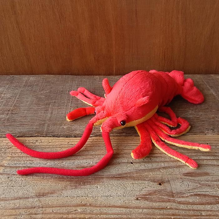 TST 伊勢海老 ぬいぐるみ】イセエビ 魚 さかな リアル 本物 そっくり