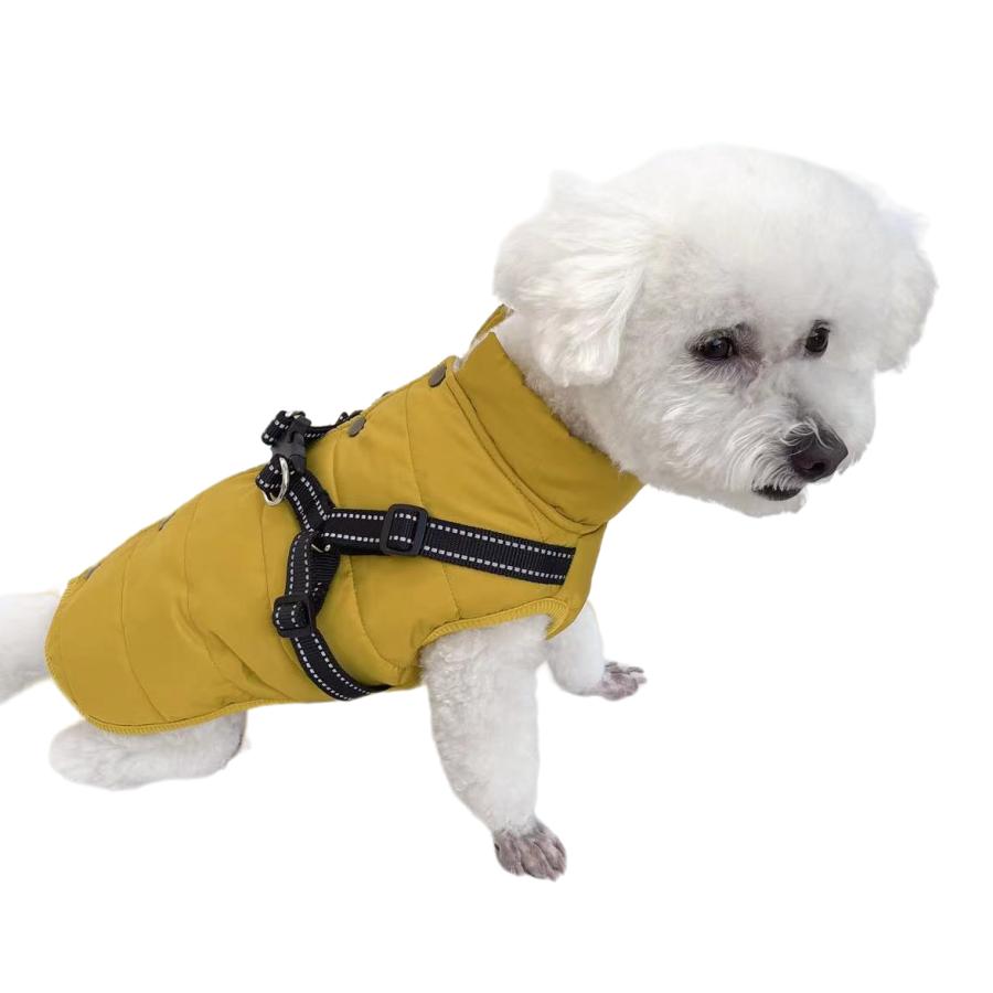 ジジ・ルシアン ZIZILECHI リードリングあり背中開き撥水ダウン風