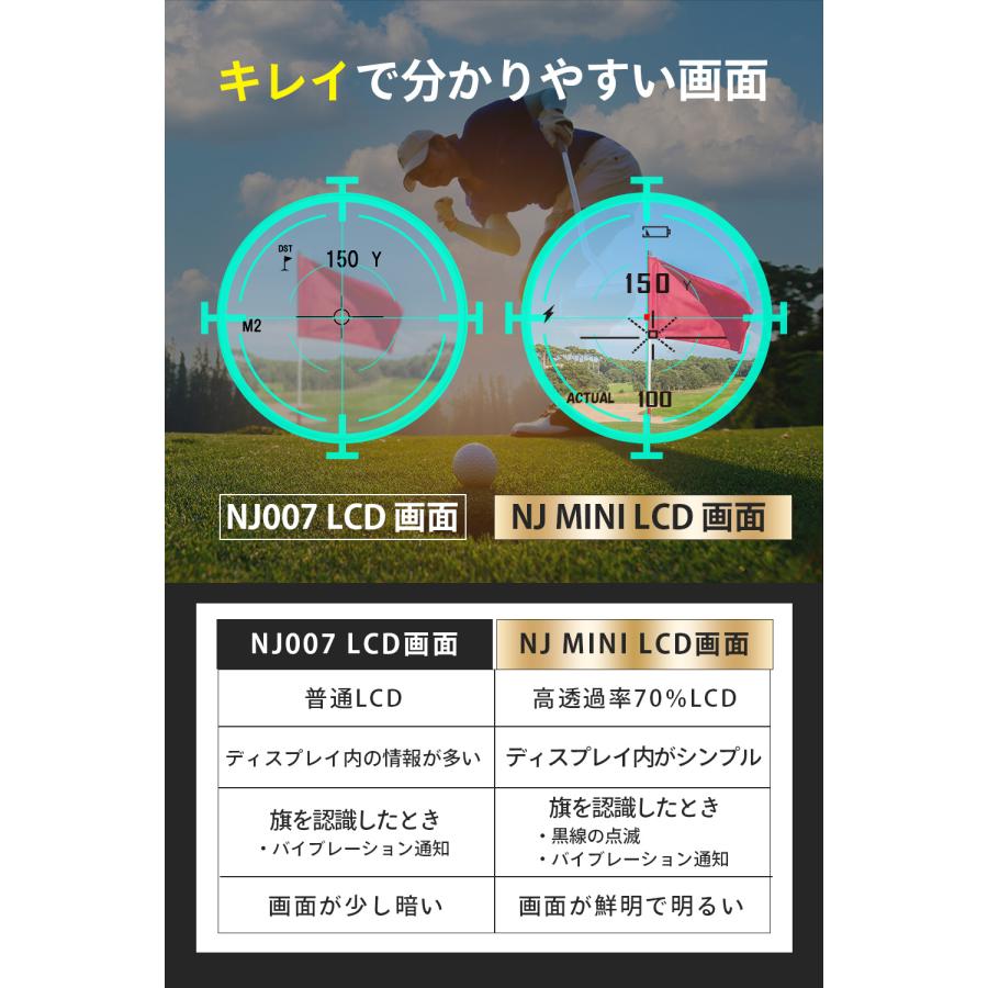 NINJOR GOLF ゴルフ距離計 ゴルフ距離測定器 ゴルフ距離計測器 NINJOR GOLF ゴルフ距離計 ゴルフ距離測定器 ゴルフ距離計測器