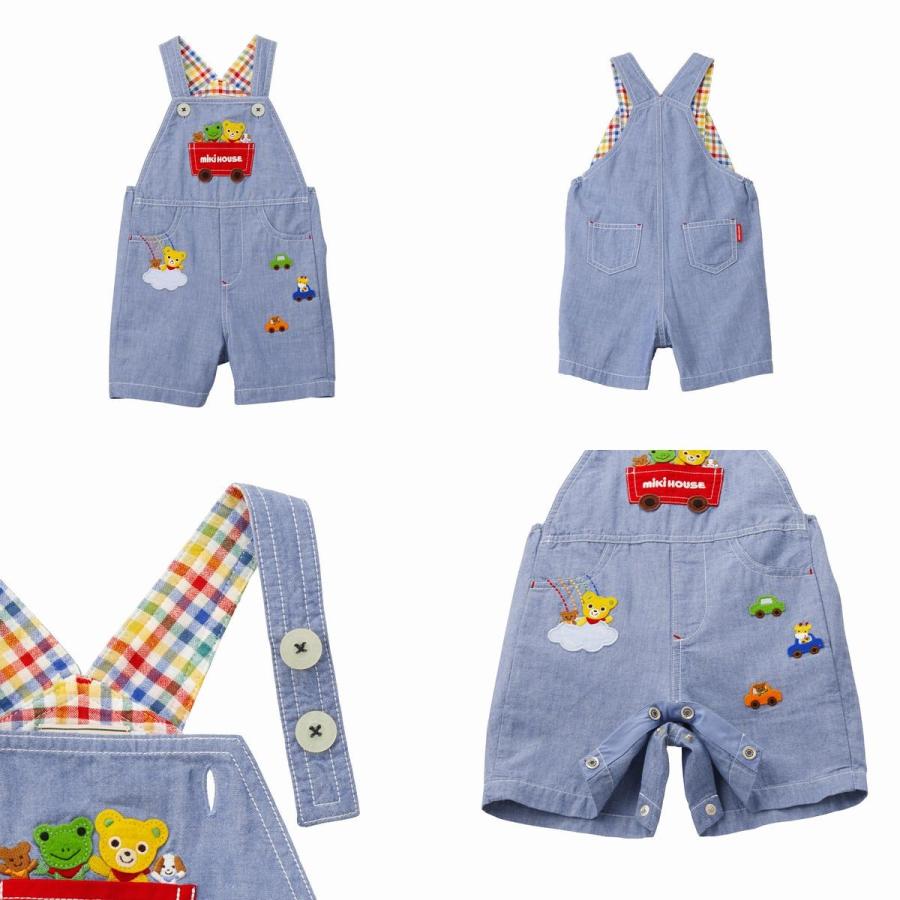 MIKI HOUSE mikihouse【ミキハウス】オーバーオール8500 子供服 ギフト