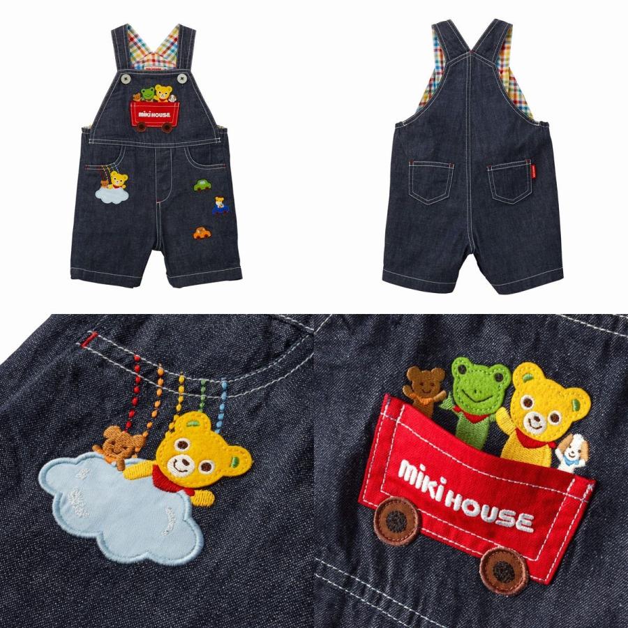 MIKI HOUSE mikihouse【ミキハウス】オーバーオール8500 子供服 ギフト