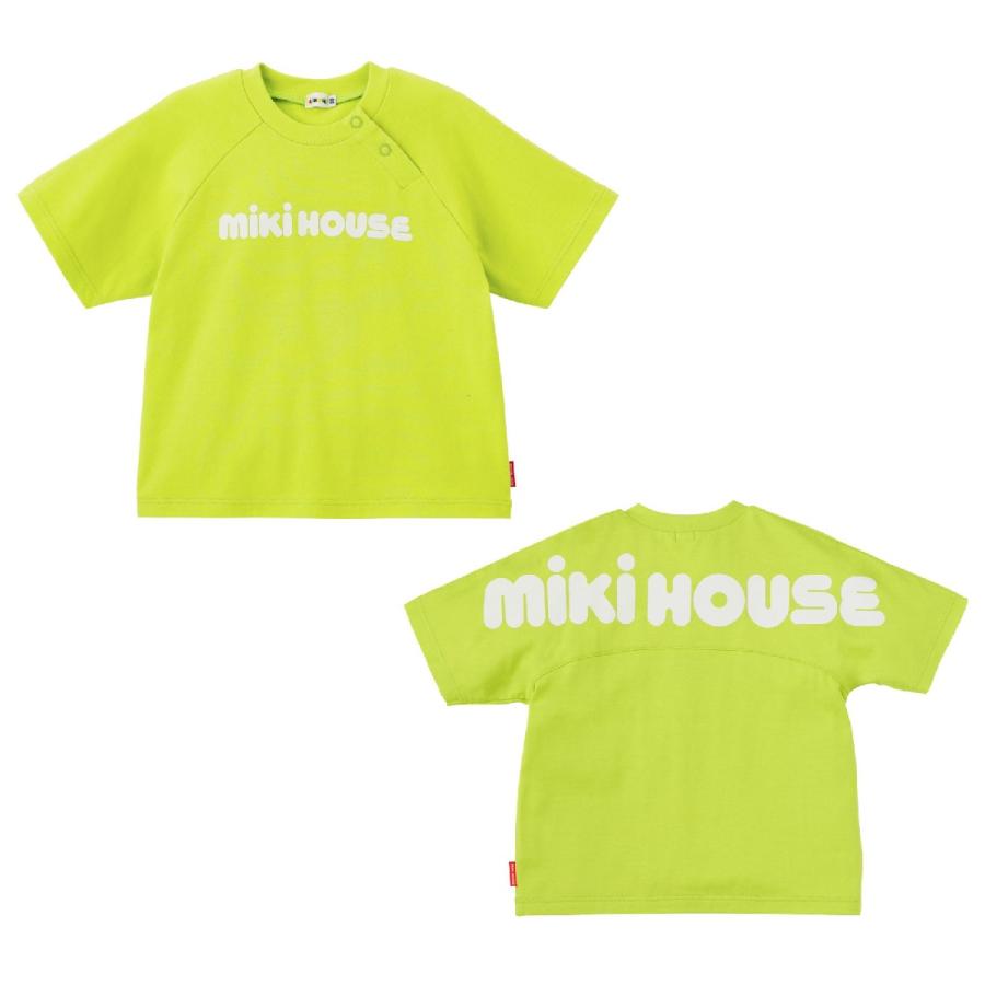 MIKI HOUSE（ミキハウス） mikihouseWEB限定【ミキハウス】ロゴ半袖T