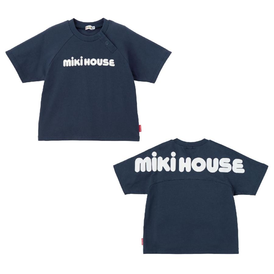 MIKI HOUSE（ミキハウス） mikihouseWEB限定【ミキハウス】ロゴ半袖T