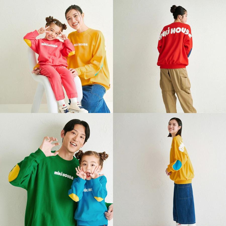 MIKI HOUSE mikihouse【ミキハウス】ミキハウスロゴ トレーナー MIKI HOUSE mikihouse【ミキハウス】ミキハウスロゴ トレーナー