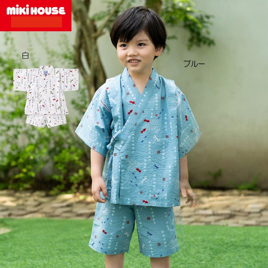 MIKI HOUSE（ミキハウス） mikihouse【ミキハウス】金魚・とんぼ和柄の 