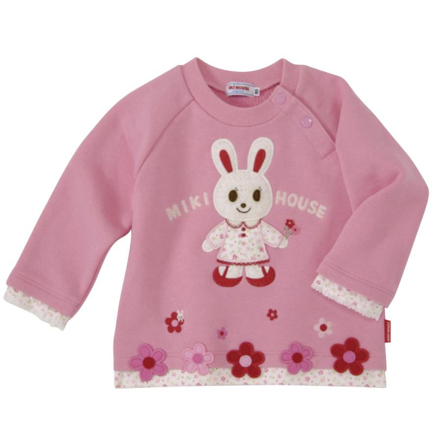 MIKI HOUSE * うさこトレーナー MIKI HOUSE ○取り寄せ商品○ミキハウス mikihouse パズル