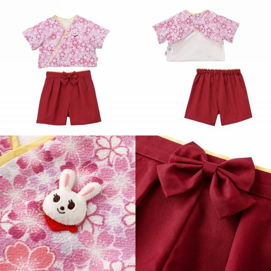 MIKI HOUSE（ミキハウス） mikihouse【ミキハウス】袴風スタイセット