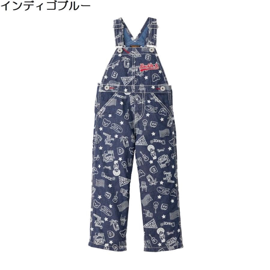 ミキハウスオーバーオール90 MIKI HOUSE（ミキハウス） mikihouse【ミキハウス・ダブルB】【SALE