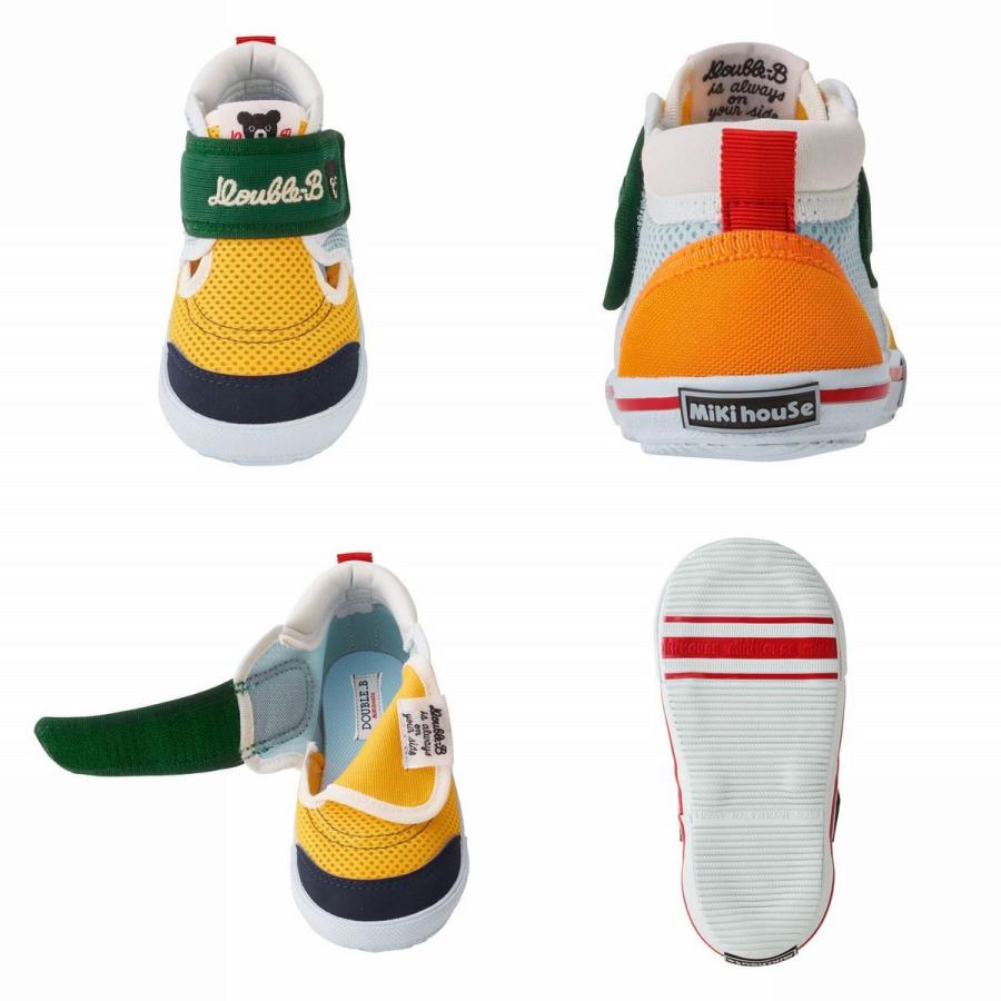 国産mikihouse【ミキハウス】ダブルラッセルベビーシューズ9800 子供服 ギフト プレゼント 履くだけ