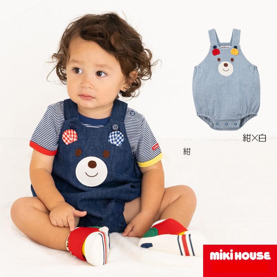 MIKI HOUSE mikihouse【ミキハウス】ロンパース8000 子供服 MIKI HOUSE mikihouse【ミキハウス】ロンパース8000 子供服