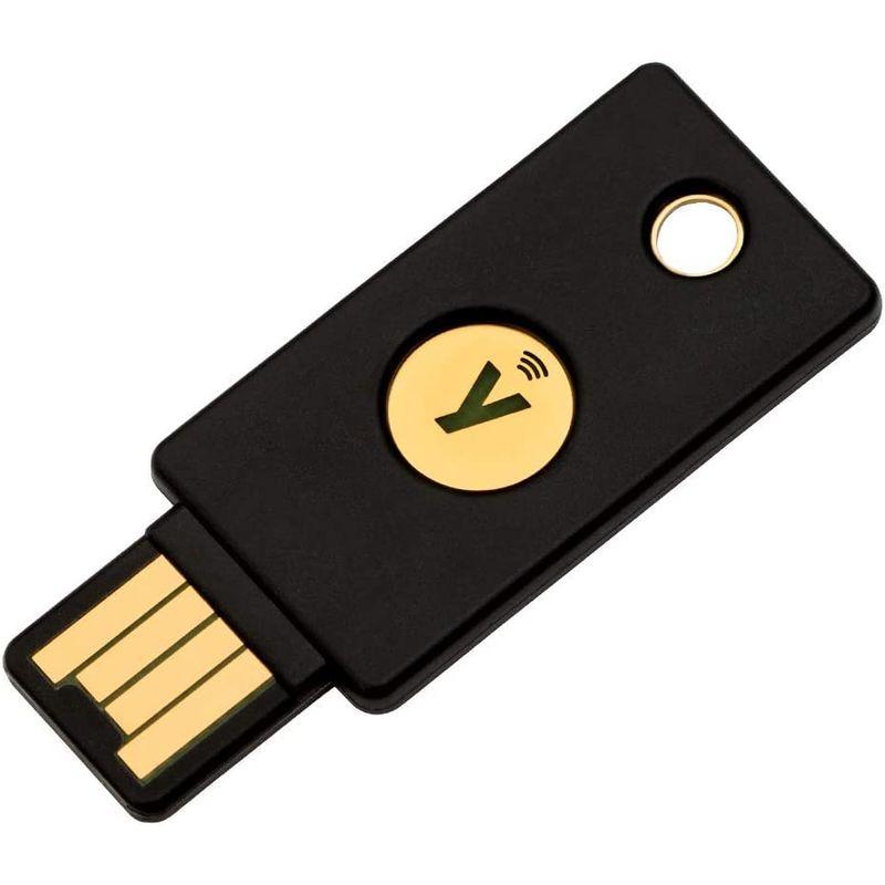 全て無料 Yubico セキュリティキー YubiKey 5 NFC ログイン/U2F/FIDO2/USB-A ポート/2段階認証/高耐久性/耐衝撃性